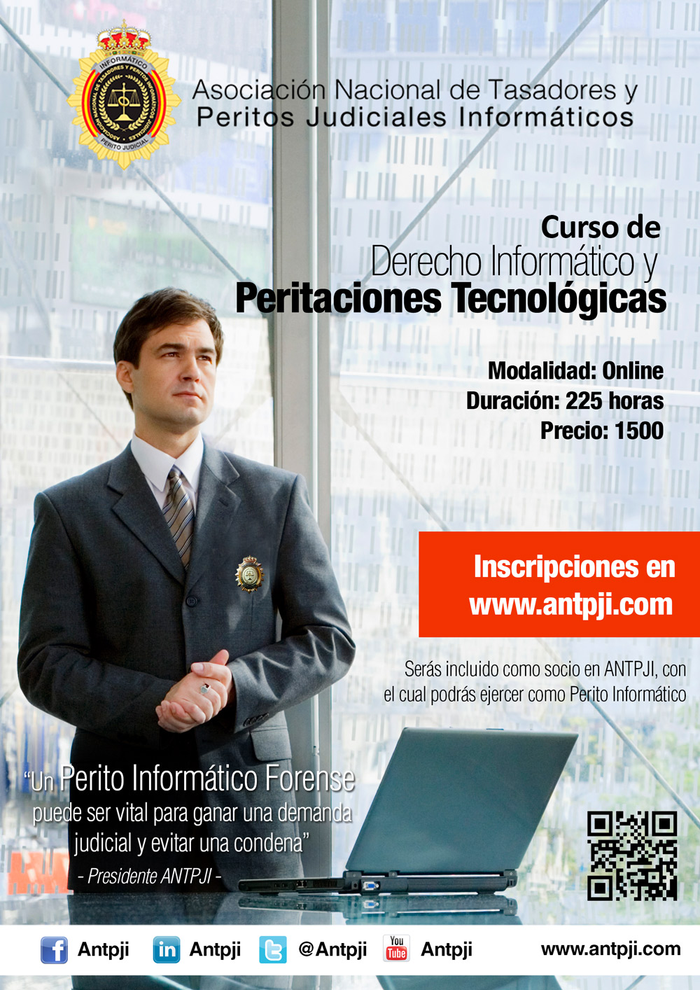 Curso de Derecho Informático y Peritaciones Judiciales ANTPJI